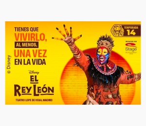 El Rey León, El Musical Madrid